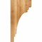 Ekena Millwork Pescadero Rough Sawn Corbel, Western Red Cedar, 6"W x 12"D x 24"H COR06X12X24PEC00RWR - alternate 4